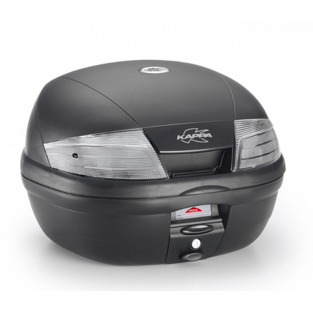 Kappa, centrální kufr, 35L Monolock K35NT2 ACTION, s bílými odrazkami (s plotnou) (K35NT2) - nahrazuje K35NT