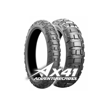 Bridgestone, pneu 130/80B17 BATTLAX ADVENTURECROSS AX41 65Q TL, zadní, DOT 03/2024