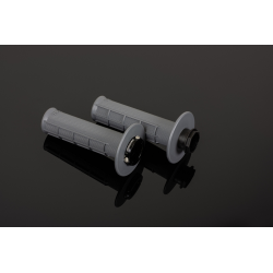 Renthal, gripy MX Original Lock-On MEDIUM (HALF WAFFLE), barva šedá