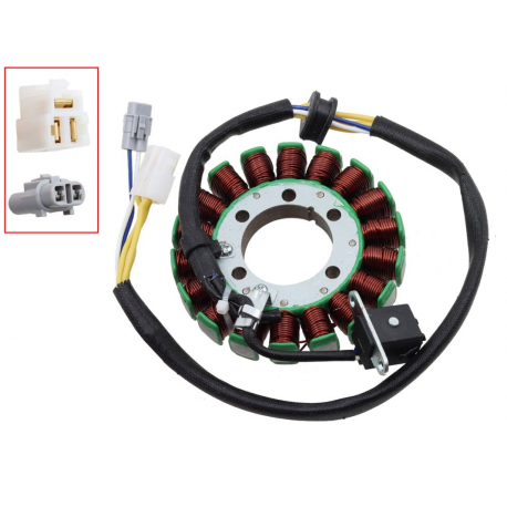 Bronco, stator alternátoru, Suzuki LT-R 450 / Z '06-'09 (OEM: 32101-45G10 32101-45G00 32101-45G11)