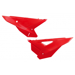 UFO, podsedlové tabulky, KOMPLET CRF 250R / 450R '25, červená barva,