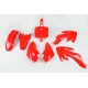 UFO, sada plastů, Honda CRF 50 '04-'25, červená barva,