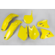 UFO, sada plastů, Suzuki RM 125 / 250 '01-'22 žlutá barva