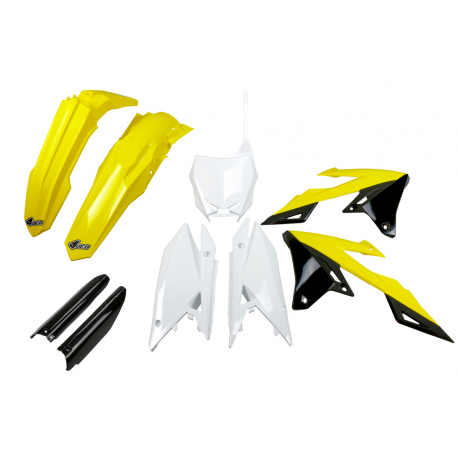 UFO, sada plastů Full Kit, Suzuki RMZ 250 '19-'25, RMZ 450 '18-'25, barva OEM