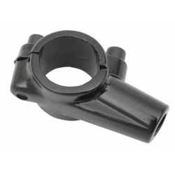 EMGO 2025/02 UCHWYT LUSTERKA Z OBEJMĄ NA KIEROWNICĘ 22MM (7/8") KOLOR CZARNY (OTWÓR 10MM)