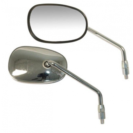 EMGO 2025/02 LUSTERKO KAWASAKI VN 900 VULCAN CLASSIC '14-'18 PRAWE (OEM: 56001-0283) CHROMOWANE (WZÓR ORYGINAŁU) (HOMOLOGACJA)