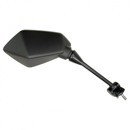 EMGO 2025/02 LUSTERKO KAWASAKI EX 650 NINJA '09-'11 PRAWE (OEM: 56001-0143) KOLOR CZARNY (WZÓR ORYGINAŁU)