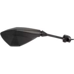 EMGO 2025/02 LUSTERKO KAWASAKI EX 650 R NINJA '14-'16 PRAWE (OEM: 56001-0275) KOLOR CZARNY (WZÓR ORYGINAŁU) (HOMOLOGACJA)