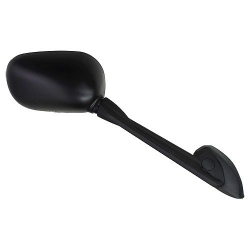 EMGO 2025/02 LUSTERKO YAMAHA FZ6R '09-'17, XJ6F '09-'14 PRAWE (OEM: 36P-26290-00) KOLOR CZARNY (WZÓR ORYGINAŁU) (HOMOLOGACJA)