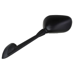 EMGO 2025/02 LUSTERKO YAMAHA FZ6R '09-'17, XJ6F '09-'14 LEWE (OEM: 36P-26280-00) KOLOR CZARNY (WZÓR ORYGINAŁU) (HOMOLOGACJA)