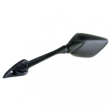 EMGO 2025/02 LUSTERKO YAMAHA YZF R3 '15-'18 LEWE (OEM: 1WD-F2680-10-00) KOLOR CZARNY (WZÓR ORYGINAŁU) (HOMOLOGACJA)