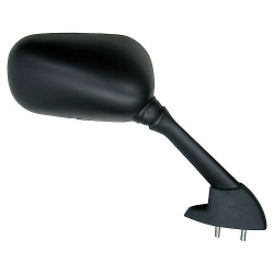 EMGO 2025/02 LUSTERKO YAMAHA YZF R6 '01-'02 PRAWE (OEM: 5MT-26290-00) KOLOR CZARNY (WZÓR ORYGINAŁU) (HOMOLOGACJA)