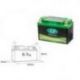 Landport, akumulátor Lithium-iontový, LIFEPO4 LFP9 (134X65X92) (YTX9BS, YT9B4, YT7B4, YT9BBS,YT7BBS) (36 WH) (hmotnost 700G) (4)