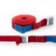 Transportní popruh, 25mm/4MB, se samojistící přezkou, červená barva (s homologací)