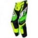 UFO, kalhoty cross Voltage, černé/zelené fluo, velikost XS / EU46 / US28