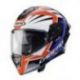 Caberg, integrální přilba, se sluneční clonou, model DRIFT EVO MR55 (tmavé plexi v balení) červená/modrá/bílá