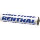 Renthal, chránič na řídítka SX PAD (240mm), barva bílá/modrá, s logem Renthal