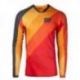 111 Racing, dres Moto 111.3 - SPECTRAL, barva červená/oranžová/černá, velikost L
