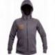 111 Racing, mikina Modern, šedá barva, velikost S