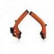 Acerbis, kryty rámu X-GRIP KTM SX SXF Husqvarna TC 125 FC 25 350 450 16-20, černo-oranžové - 0021726.31