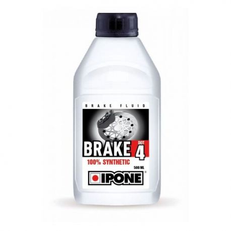 Ipone, brzdová kapalina BRAKE FLUID DOT 4 500ML 100% SYNTETIC  (12)
