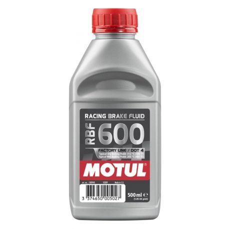 Motul, brzdová kapalina RACING RBF 600 DOT4 0,5L Factory LINE (Syntetic)