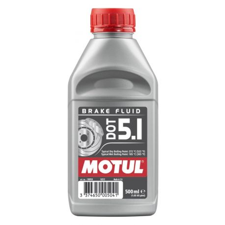 Motul, brzdová kapalina DOT 5.1 0,5L (Syntetic)