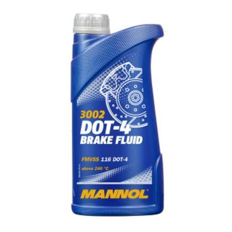Mannol, BRAKE FLUID DOT-4 (450ML) - brzdová kapalina (3002)