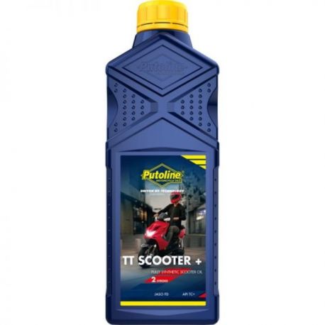 Putoline, 2T motorový olej, 100% SYNTETIC TT SCOOTER + 1L (AKC)