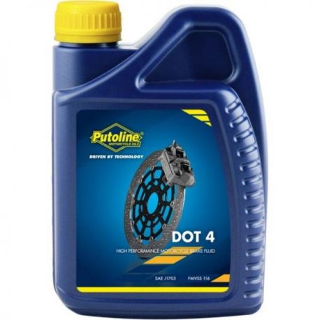 Putoline, brzdová kapalina DOT 4 BRAKE FLUID 1L