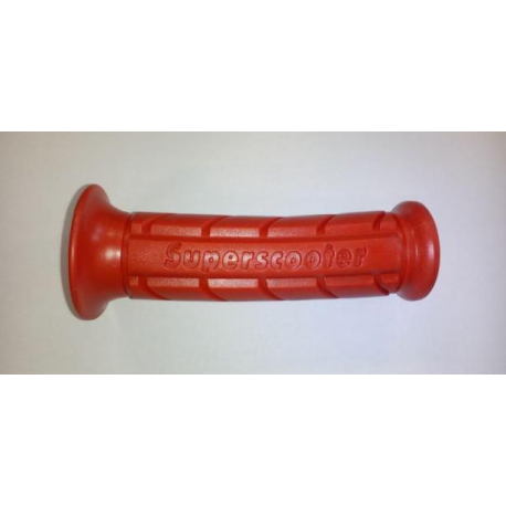 Ariete, gripy 01668/A-R SUPERSCOOTER (115 mm) bez otvoru, červená barva