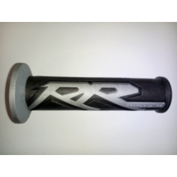 Ariete, gripy 01696-NAG RR (130 mm) s otvorem, barva šedá/černá