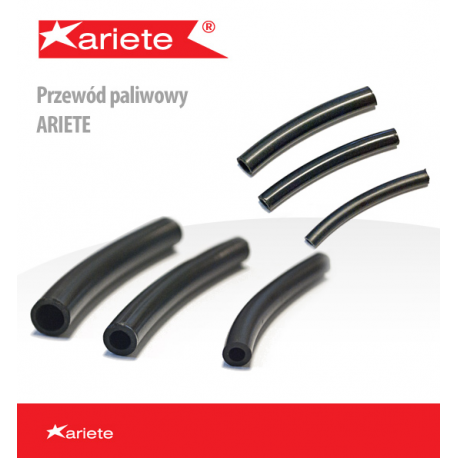 Ariete, benzinová hadička, černá 5X8 mm