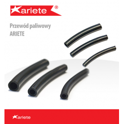 Ariete, benzinová hadička, černá 7X10 mm