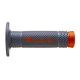 Ariete, gripy Off Road VULCAN bez otvoru (115 mm), barva šedá/oranžová (12)