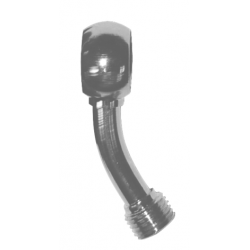 Fren Tubo, koncovka brzdové hadice, průměr 10mm, s homol., 30°, chromovaná