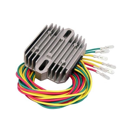 DZE, regulátor napětí, univerzální (35A) 7 kabelů (3x žlutý, 2x červený, 2x zelený) (24500-01)