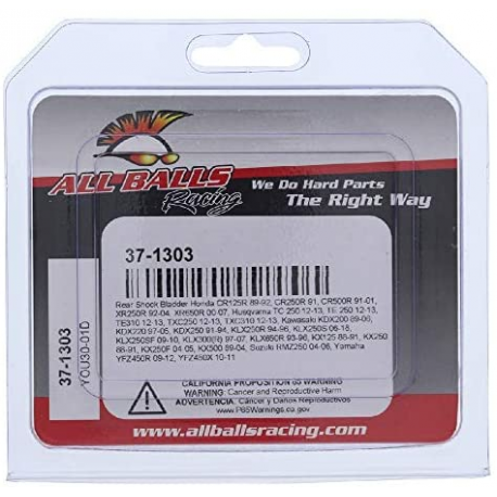 All Balls, měch do zadního tlumiče, Honda XR650R 00-07, Husqvarna TC 250 12-13, TE 250 12-13, TE310 12-13, Yamaha