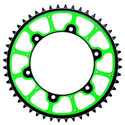 Grosskopf, rozeta Pro Extreme (ocelová / duralová - DUAL RING / STEALTH) 489 48 (48948) Kawasaki KX/KXF, Suzuki