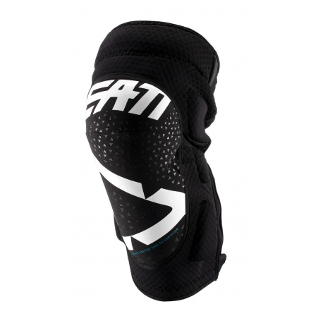 Leatt, chrániče kolen, 3DF 5.0 Zip Knee Guard, barva bílá/černá, velikost S/M