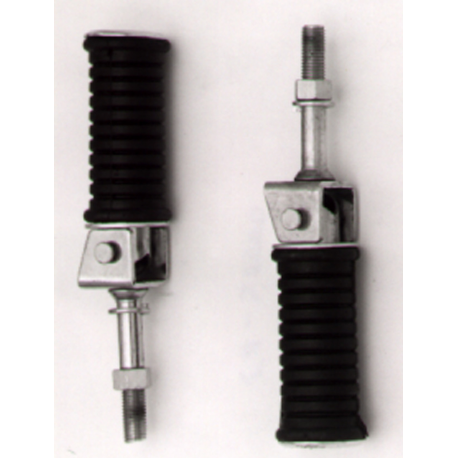 Emgo, sada stupaček spolujezdce, univerzální, 2 ks. ( šroub 10mm s maticí ) ( Kawasaki )