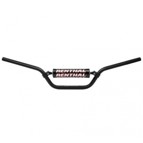 Renthal, řidítka 7/8" (22mm) ATV Handlebar BLACK Yamaha YFM 660 RAPTOR PADDED, černá barva s chráničem