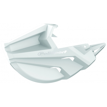 Polisport, kryt předního brzdového kotouče, bílá barva