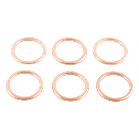 Winderosa (Vertex), těsnění výfukového potrubí, Honda GL1500A 91-00, GL1500I 91-96, GL1500SE 90-00, GL1800 GOLD WING 01-17 (6ks