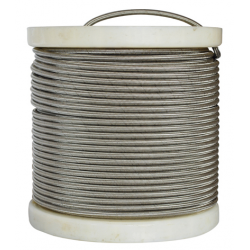 Fren Tubo, brzdová hadice, pancéřovaná, bez návleku, 1m