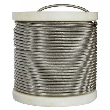 Fren Tubo, brzdová hadice, pancéřovaná, bez návleku, 1m