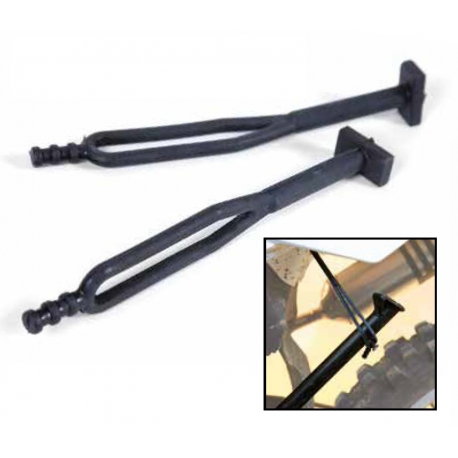 M.C. Gumový úchyt bočního stojanu (2 ks.)