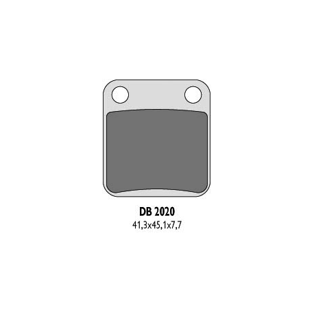 Delta Braking, brzdové desky KH54 - nahrazuje DB2020MX-D a DB2020QD-D